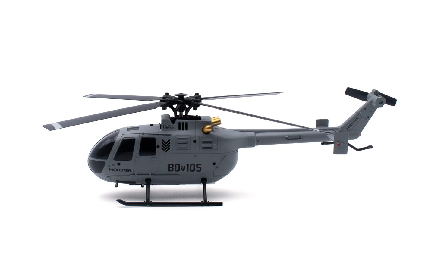 FM-Electrics C186 RC Helikopter BO105 Flybarless 6G 4-Kanal RTF 2,4GHz