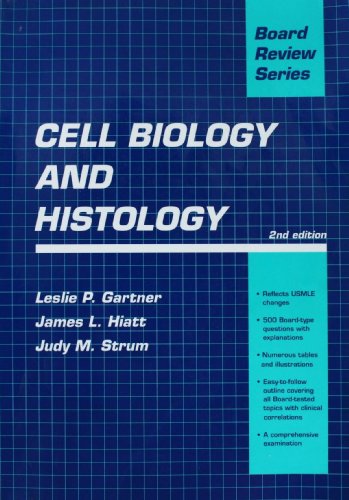 Cell Biology and Histology (Board Review Series) 068303426X Book Cover