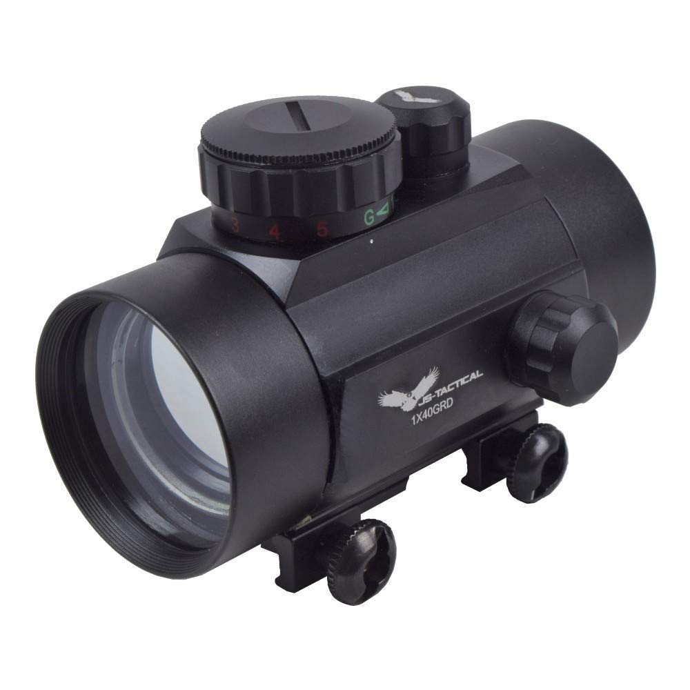 MIRINO Fucile Softair Full Metal 46MM Red Green DOT JS-1X46GRD