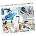 FUNOMOCYA Pipette Organizer Plastic Storage Stand Laboratory Pipette Rack for Pipettes Versatile Use Labs Hospitals Industries Easy Assembly Cleaning