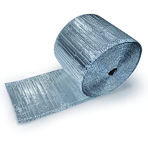 EcoFoil rFoil Floor Joist & Wall Insulation 16” x 125’ (166.63 Square feet) – Double Bubble Reflective Foil for Floor & Wall Insulation - Reflects 96% Radiant Heat - Vapor Barrier