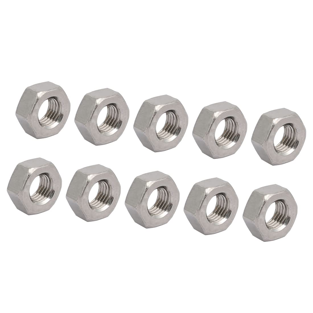 Dadi Esagonali M6x0.75mm - 10 Pezzi In Acciaio Inox 304 - Foto 10