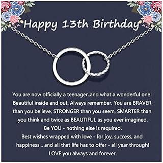 D Dongjiangjin Gift 13th 18th Birthday Gifts for Girls, Girls for 13 18 Year Old Girls Jewellery Presents