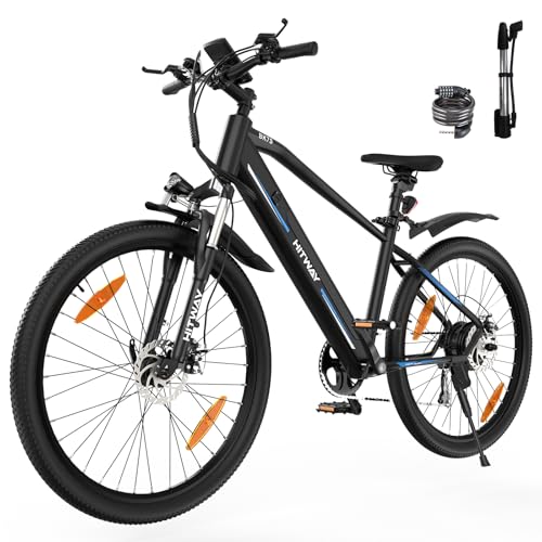 HITWAY E Bike E-Mountainbike 26 Zoll Pedelec Cityräder Elektrofahrrad,250W...