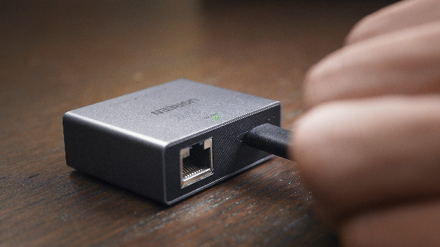 Amazon | UGREEN LAN 分配器 LAN ハブ RJ45 高速1000Mbps 1入力2出力