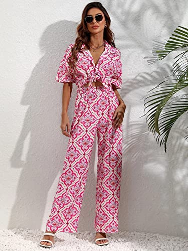 Image of Leriya Fashion Rayon Printed Regular Stylish | Festive Travel for Half Sleeve Women Co-ord Set