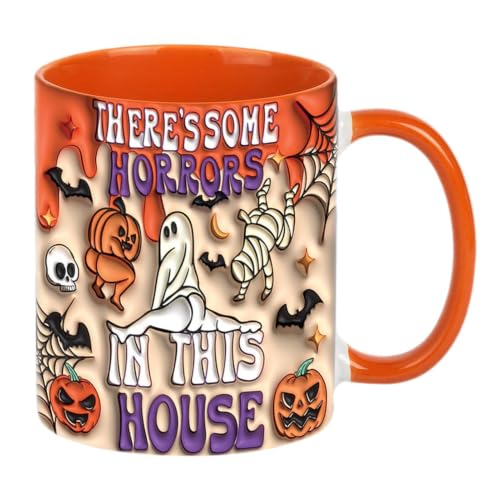 Taza de café Halloween de 35 Cl para chocolate caliente con cerámica de gran retención 2