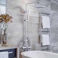 Saniclear Copper Doucheset Met Thermostatische Kraan, Handdouche En Glijstang Geborsteld Koper 4 32590