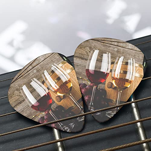 Verres à vin rouge et raisins avec médiators en bois – Accessoires de guitare – Médiators pour guitare acoustique, guitare électrique, guitare basse pour hommes, femmes, guitaristes professionnels, m - Les Beatles, Paul McCartney, John Lennon, RIngo Starr, George Harrison Verres à vin rouge et raisins avec médiators en bois - Accessoires de guitare - Médiators pour guitare acoustique, guitare électrique, guitare basse pour hommes, femmes, guitaristes professionnels, m – Image 8