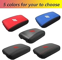Vista 67 de Funda para reposabrazos de consola central, de piel, antiarañazos, protector de reposabrazos central, accesorios de decoración interior, compatible