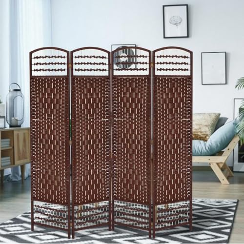 GN2AAIL パーテーション 間仕切り 4連 折りたたみ 木製 仕切り ついたて 衝立 屏風 スクリーン 170*40*4 インテリア 目隠し 高さ170/180cm 組立不要 紙織り リビング キッチン 部屋 和室 玄関 オフィス 事務所 飲食店 持ち