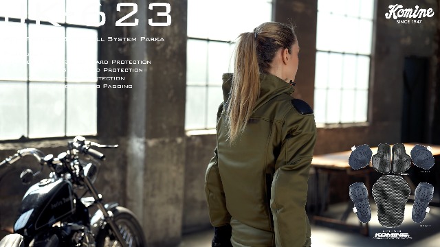 Amazon | コミネ(KOMINE) バイク用 ジャケット JK-623 ハイプロテクト