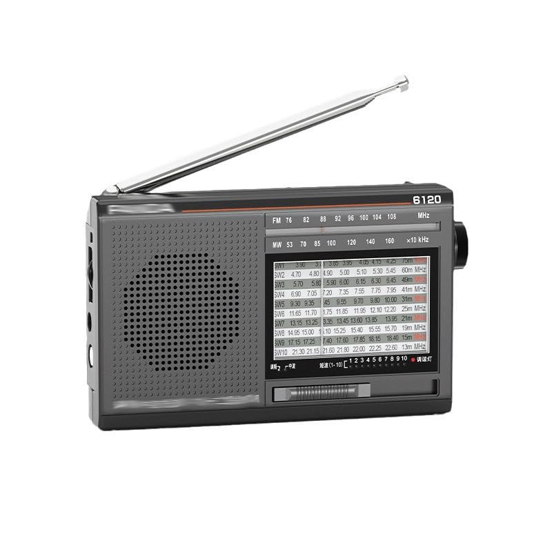 Radio portátil de bolsillo analógica con FM y MP3