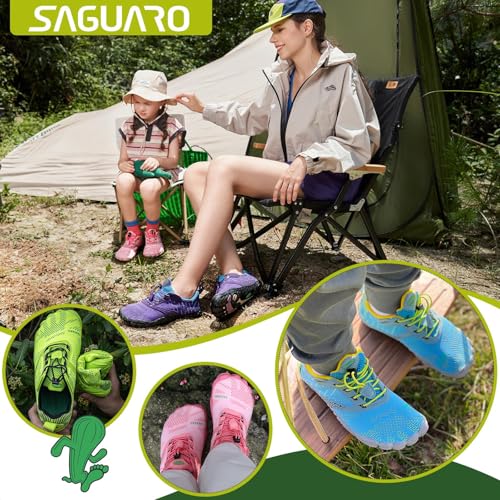 Image of SAGUARO Womens Mens Barefoot Shoes Minimalist Trail Runner Wide Toe Box Zero Drop Outdoor Cross Training Shoe