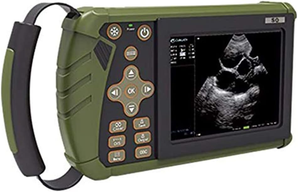 The New Vet/Veterinary/Animal Portable B-Ultrasound Scanner with Probes Convex, Portable Veterinary Ultrasonic Diagnostic Equipment, Used for Pigs, Sheep and Goats