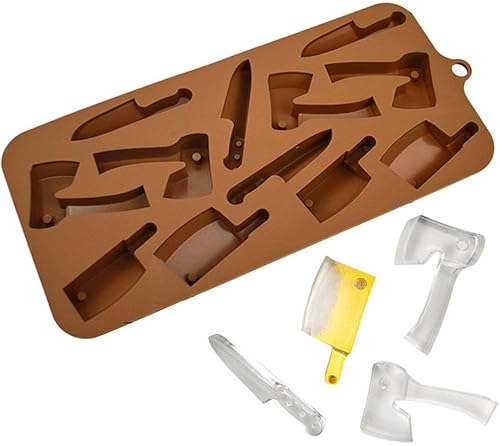 Molde de silicona con forma de calavera de Halloween, murciélago, bruja, fantasma, bandeja de molde de calabaza, cabeza de calavera, gato,