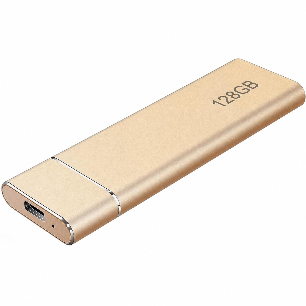 Photo 1 of 1TBExternal Hard Drive,Portable Solid State Hard Drive, Ultra Slim External SSD Compatible with Windows PC, Mac, Laptop Golden