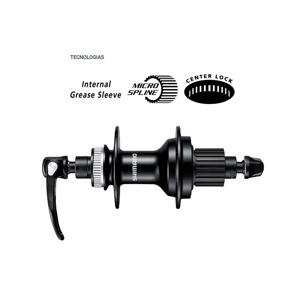 Saar Rad Unisex – Babys Deore piasta koła H, czarna, 135 mm