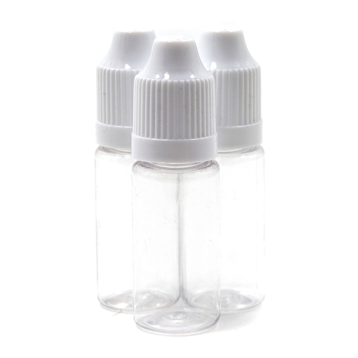 Kroo SB10MLRK Hard Plastic with Child Proof Bottles, 0.34 fl. oz. Capacity, 10 mL (Pack of 100)