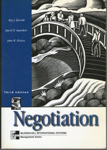 Negotiation 0071165045 Book Cover