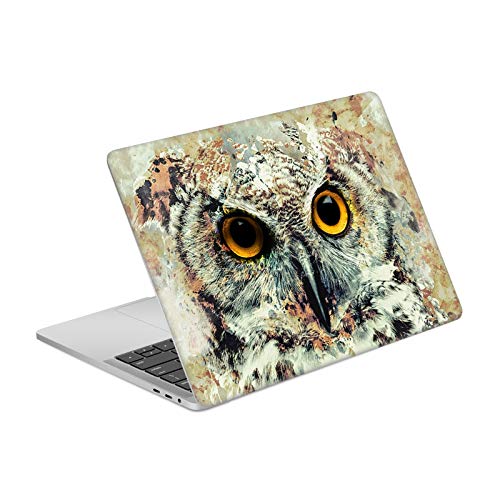 Skin MacBook Pro 13 A1989 Hibou II Riza Peker autocollant vinyle