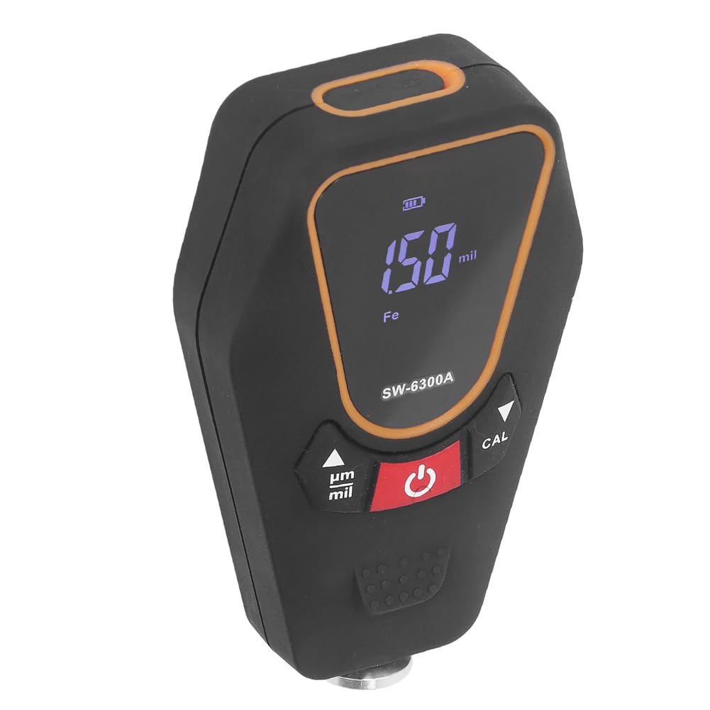 Jauge d'épaisseur de revêtement ABS 0-1200 pour m, film de