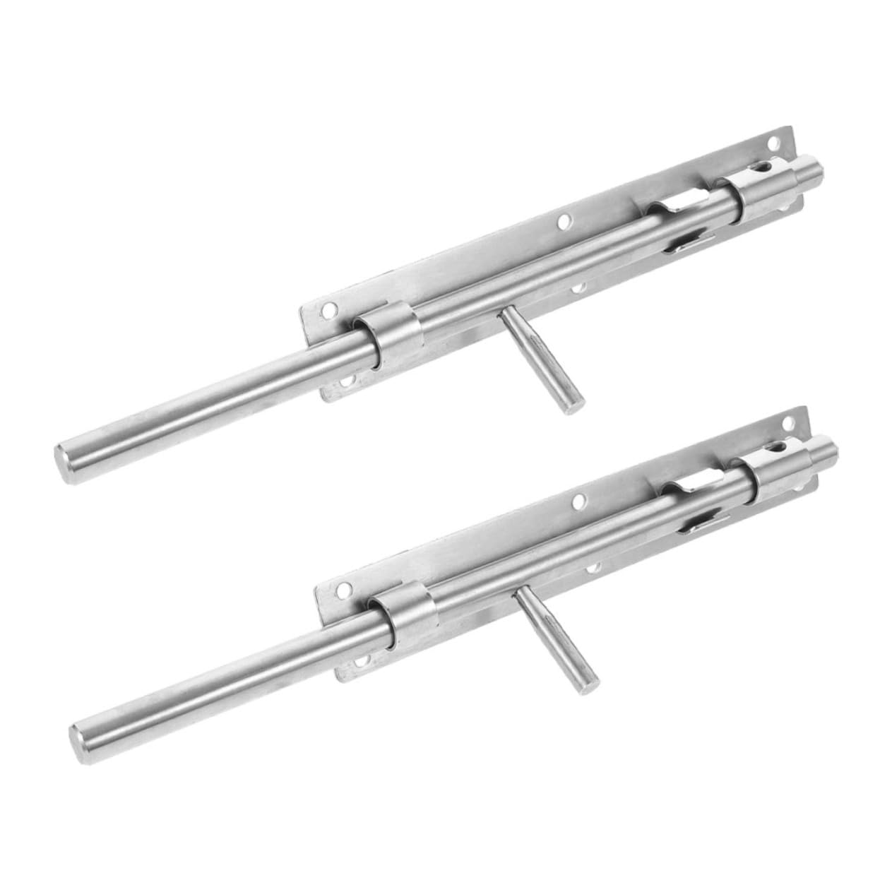 POPETPOP 2pezzi Serratura Bullone Inossidabile Chiusura Per e Finestre Resistente e Facile Installare Aggiuntiva e