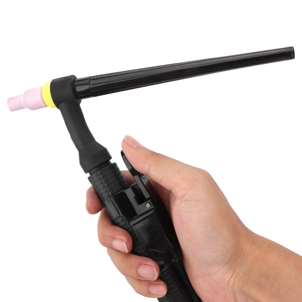 Soudeur TIG, WP 9F Pistolet de Soudage à L'arc à L'argon TIG Kit de Torche TIG Torche TIG 4 Mètres Torche de Pistolet de Soudage MIG Torche TIG Refroidie par Air pour