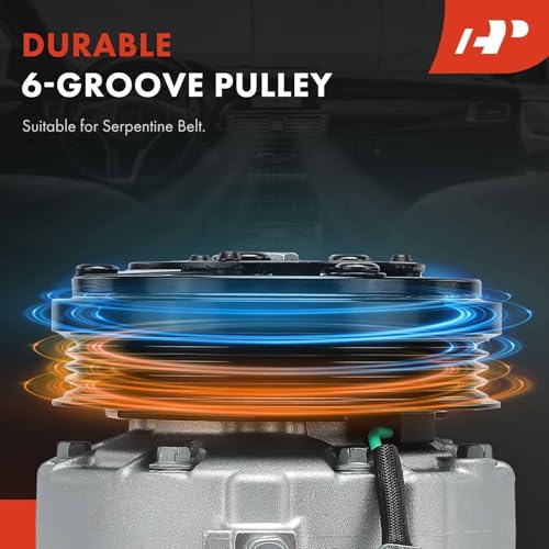 A-Premium Air Conditioner AC Compressor with Clutch Compatible with Ford Escape 2020-2022, Bronco Sport 2021-2023 & Lincoln Corsair 2020-2023, 2.0L 2.3L by A-Premium - Image 4
