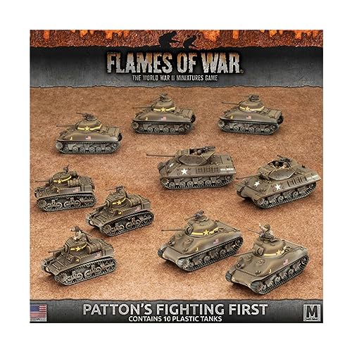 Flames of War - Patton's Fighting First - Plastic Army Deal