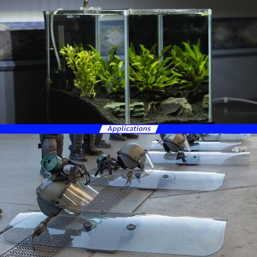 Image of Art3d 2-Pack of 36 x 48 inch PET /Plexiglass Sheets, 1 /4 inch Thick Clear PET Sheets for Art Design, Craft Projects, Signs, DIY in Home, Wedding, Festival, Party, Office
