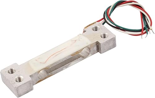 uxcell - Báscula electrónica de aleación de aluminio de 0 a 3.53 oz, célula de carga de pesaje en miniatura para báscula de cocina, báscula de baño