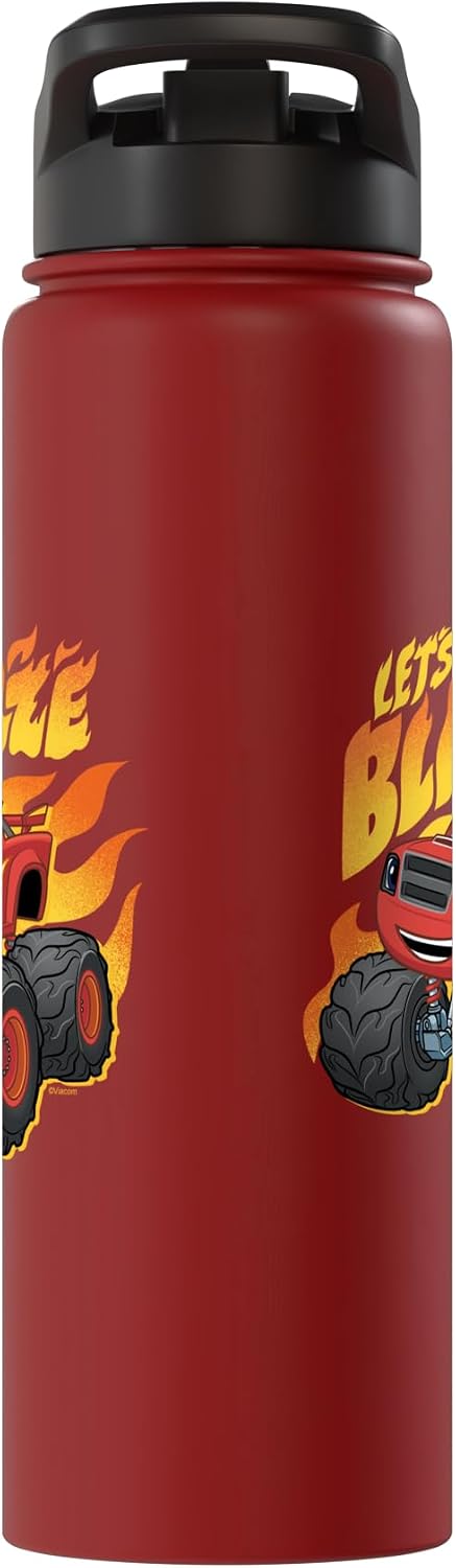 Hot Wheels Monster Trucks - Blaze Stainless Steel Insulated Water Bottle