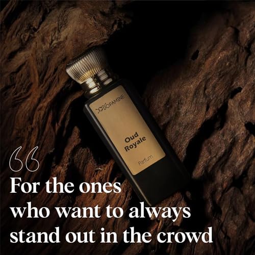 Image of Dopamine Oud Royale Unisex Perfume 50 ml for Long Lasting Smell | Rich, for Long lasting Smell | Luxurious Fragrance Premium Oud Perfumes for Men & Women