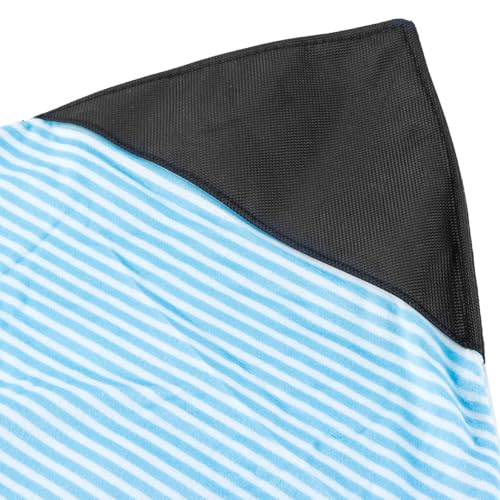 Sarini Sockenüberzug für Surfbretter,schnelltrocknende,Dehnbare Surfbretttasche mit Kordelzugverschluss – gepolsterter Nasenschutz,Surfzubehör