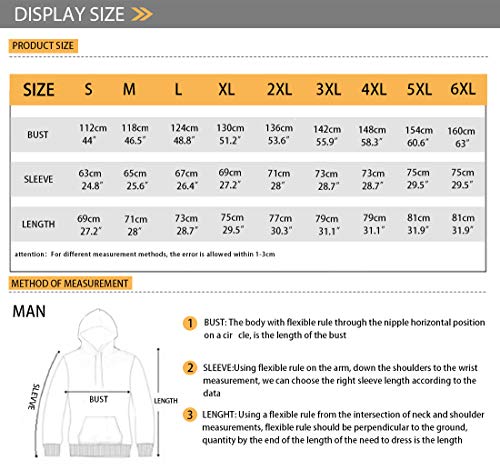 Aoopistc Gothic Sugar Skull Flower Men's Black Sweatshirts Stretchy Long Sleeve Pullover Tops Sports Hoodies With Pockets S-6Xl #TOP1