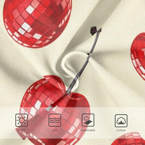 Shiny Red Cherries Beige Cute Panties Girl Girls Underwear Toddler Cotton Stylish Undies Kids Briefs 2t3