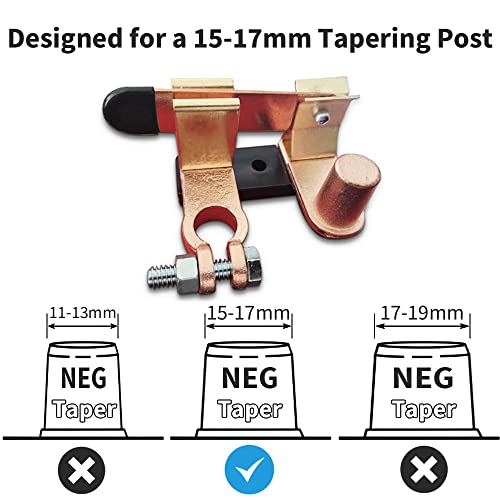 Cozyehoo GH01 Top Post Knife Blade Master Switch, 12V 24V Battery Disconnect Switch thumb #5