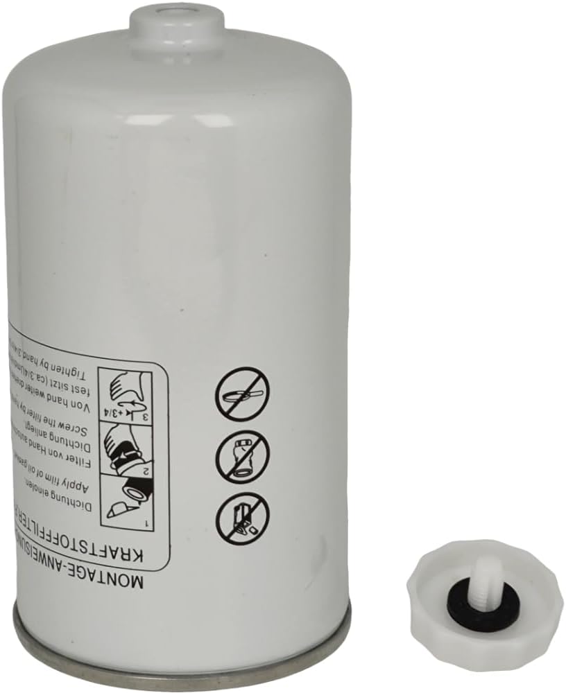 XYZIL Fuel Filter 1J430-43060 Compatible with Kubota D1803 V2403 V3307 Engine Spin-On Water Separator