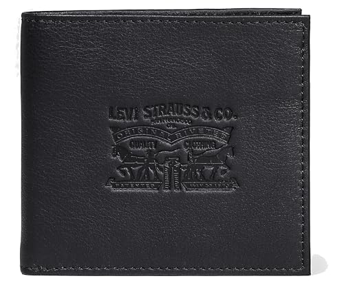 Levi's Vintage Two Horse Bifold Portefeuille, Noir (59 Black), Taille Unique