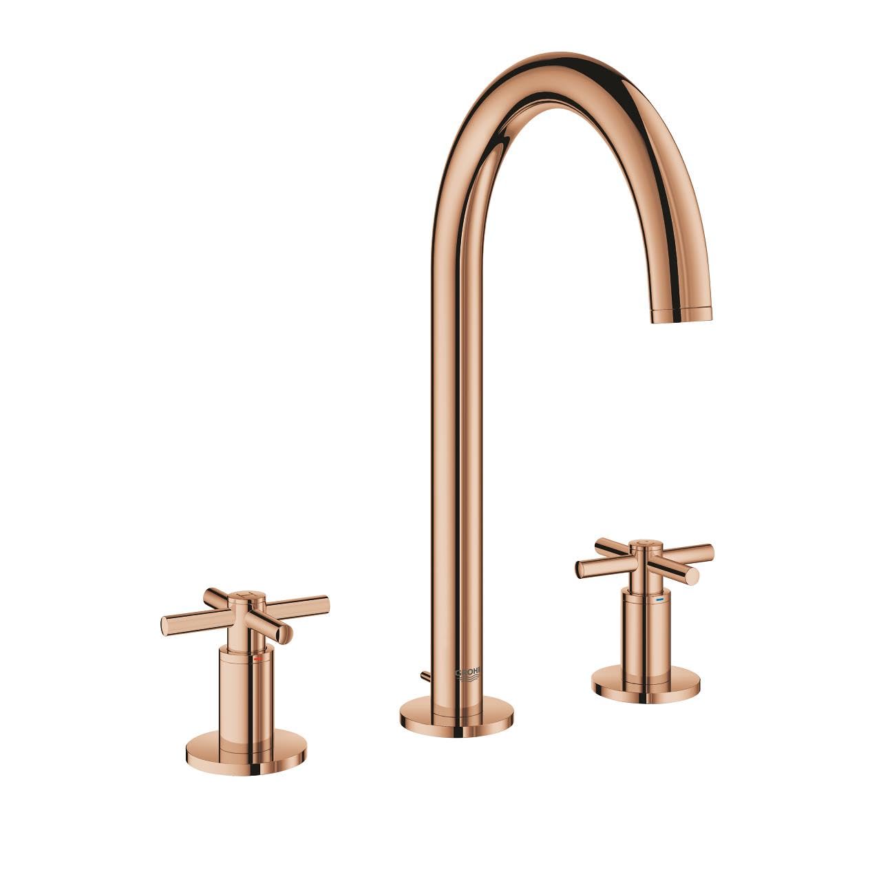 Grohe Atrio 3 Delikli Lavabo Bataryası 1/2 M-Boyut - 20008DA3