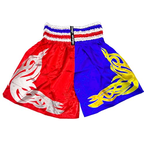 Image of Kids Boys Muay Thai Shorts Boxing Kickboxing MMA Club Training Competitions Athletic Trunk