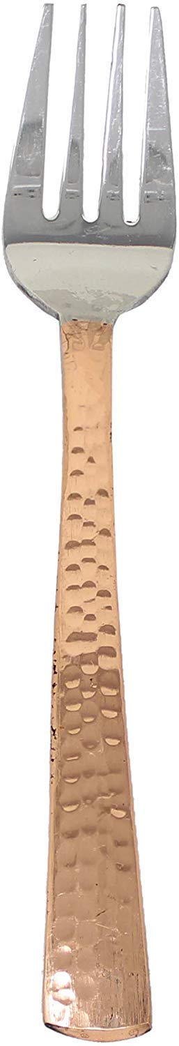 Juego de 4 platos de cocina tradicional de acero inoxidable de cobre de acero inoxidable, cuencos, vaso y cuchara, diámetro de 33 cm, juego de 4 (02)