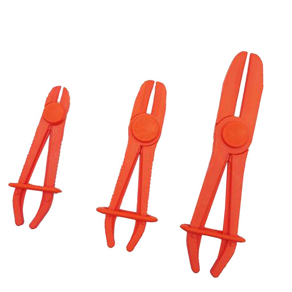 MENT 3pcs Flexible Hose Clamps Line Clamp Hose Pinch Off Pliers Set