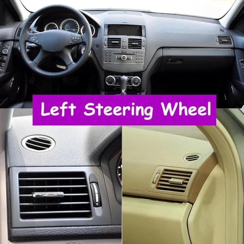Panel cubierta de salida de aire premium para salpicadero Benz W204 LHD 3