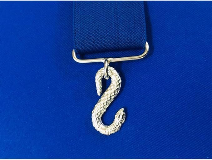 Masonic Regalia Blue Lodge Senior Deacon Officer Apron Machine Embroidered Wreath