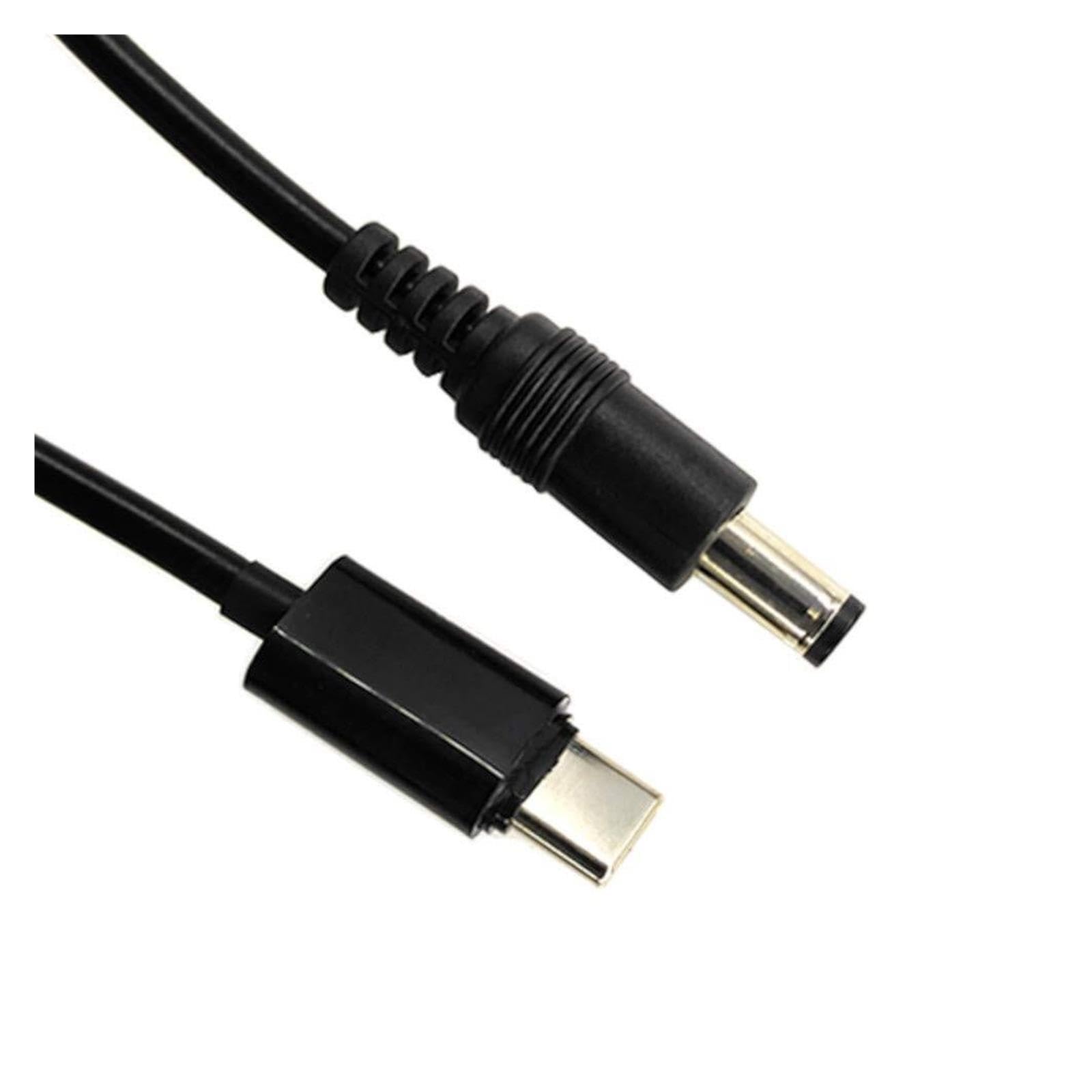 Cavo da USB C a CC da 5,5 x 2,1 mm, 3 piedi, 12 V PD Trigger 5 A