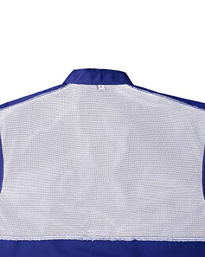 Image of Alimens & Gentle Short Sleeve Fishing Shirt Wicking Fabric Sun Protection Casual Button Down Shirts
