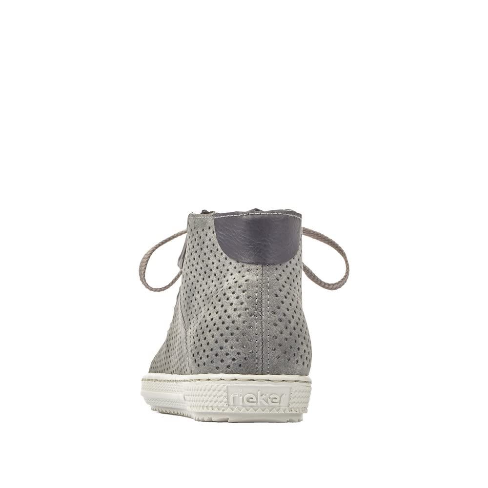 Rieker Damen L9427-45 Sneaker, Grau, 39 EU – Ansicht 2
