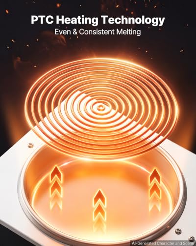 Image of VEVOR Chocolate Melting Pot - 2 x 1 QT Pots, 86℉ - 185℉ Choc Warm Machine | 80W Even Cheese Melter, 2 Knobs Temp Control, 2 Ceramic Coated Pots, Electric Warmer for Mulled Milk Candy, Commercial & Home